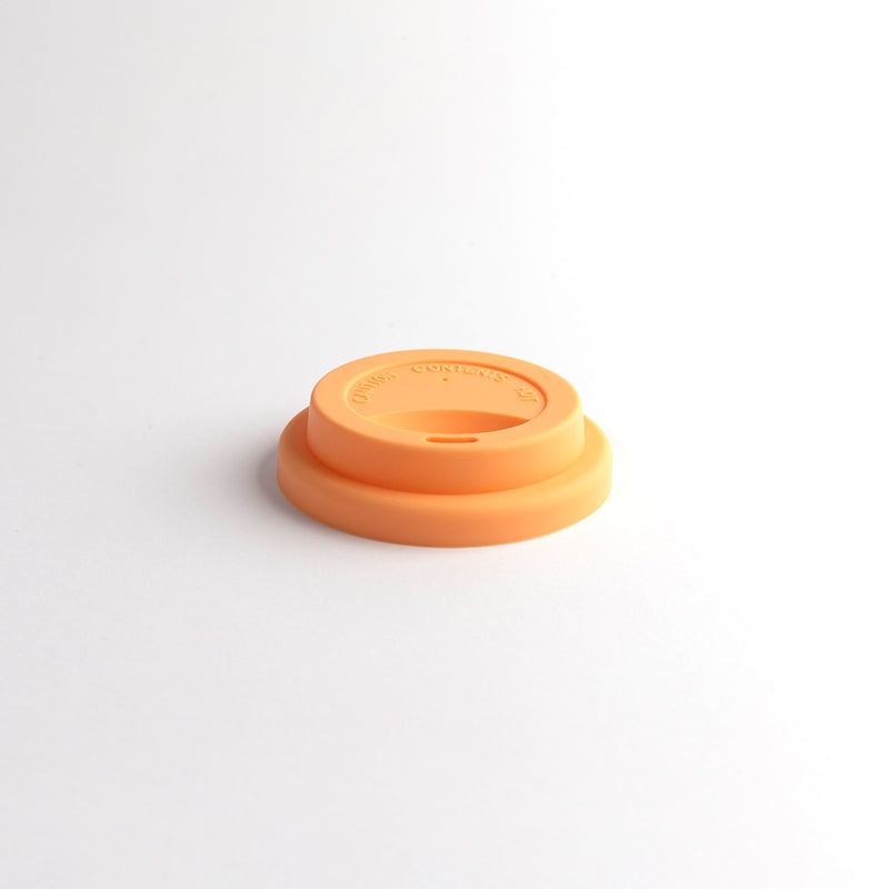Peach Small Babycino Lid