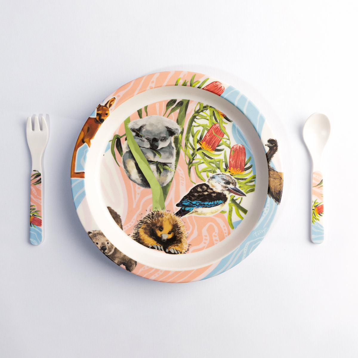 Australia Kids Plate Set
