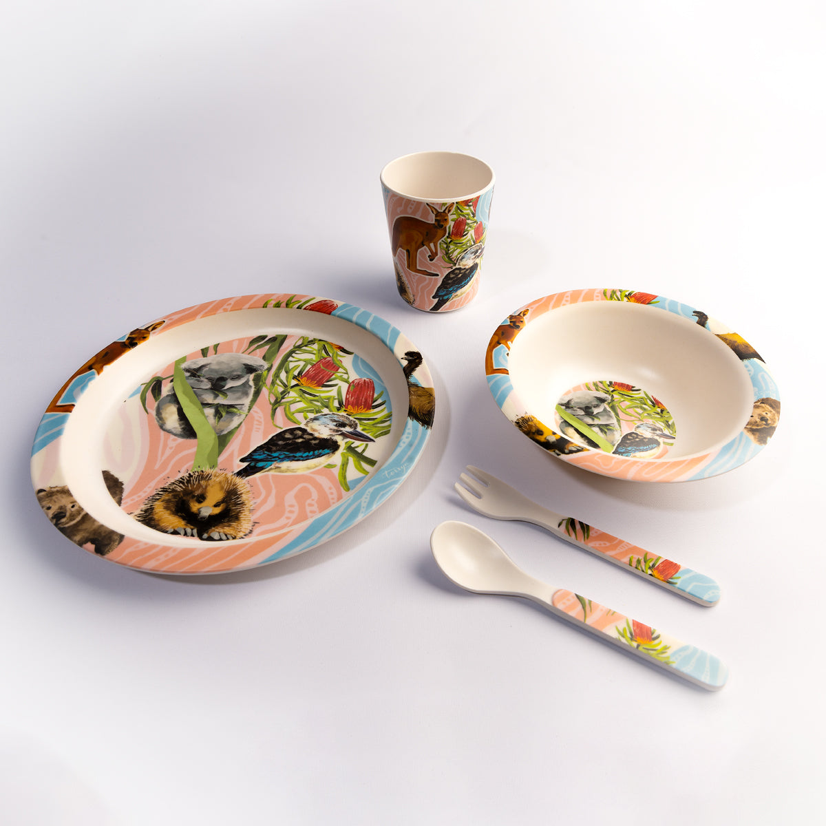 Australia Kids Plate Set