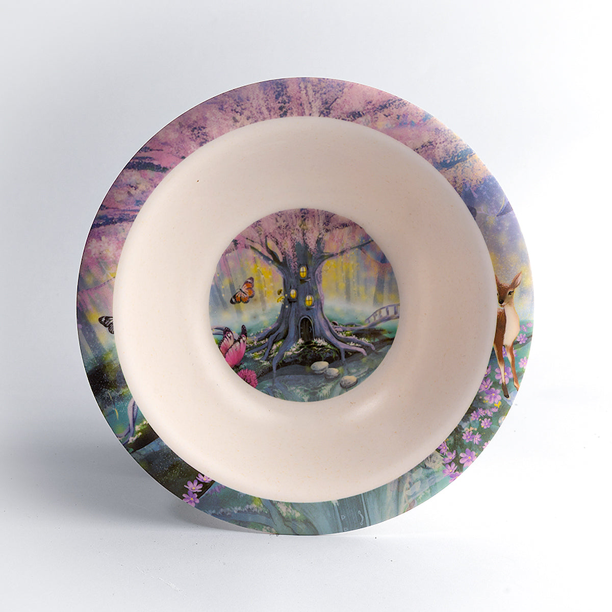 Forest Fairy Kids Plate Set