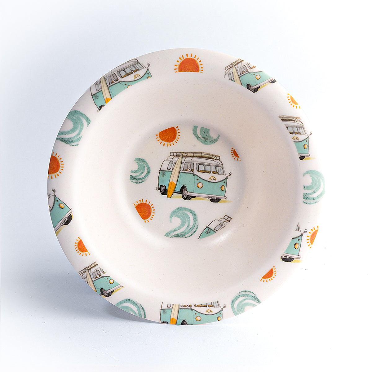 Surfer Van Kids Plate Set